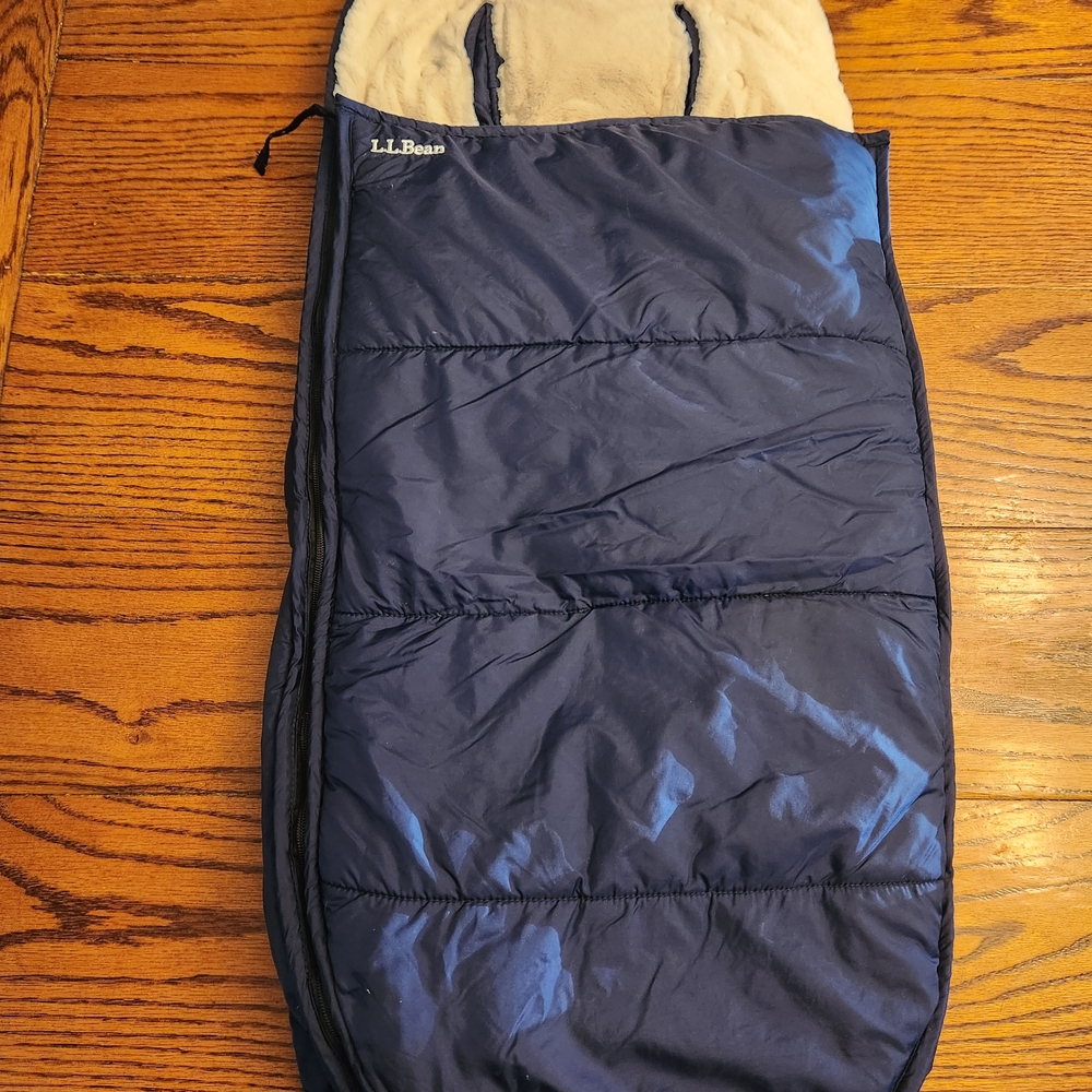 L.L. Bean Navy Blue Stroller Covering